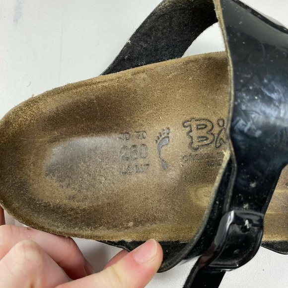 Birks by Birkenstock three strap sandles - 9/9.5 - Picture 7 of 7